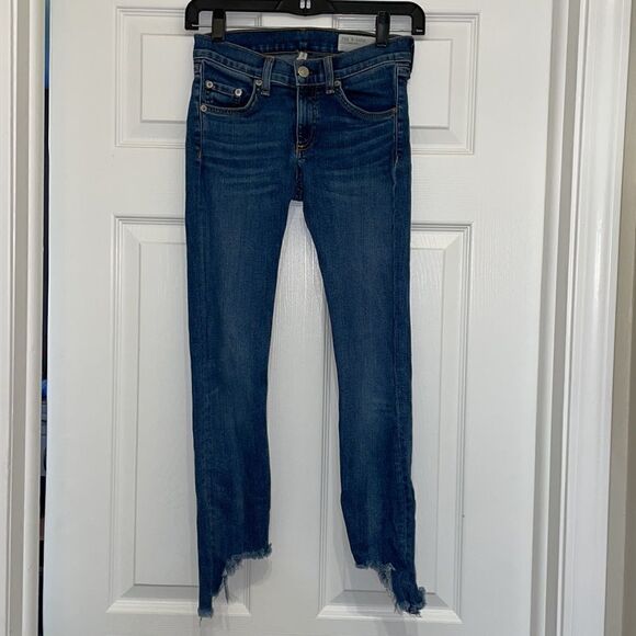 Rag & Bone Cate Step Hem Ankle Skinny Jeans - Picture 5 of 12